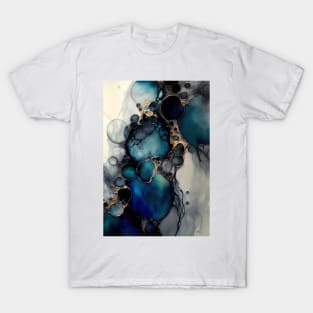 Deep Soul - Abstract Alcohol Ink Resin Art T-Shirt